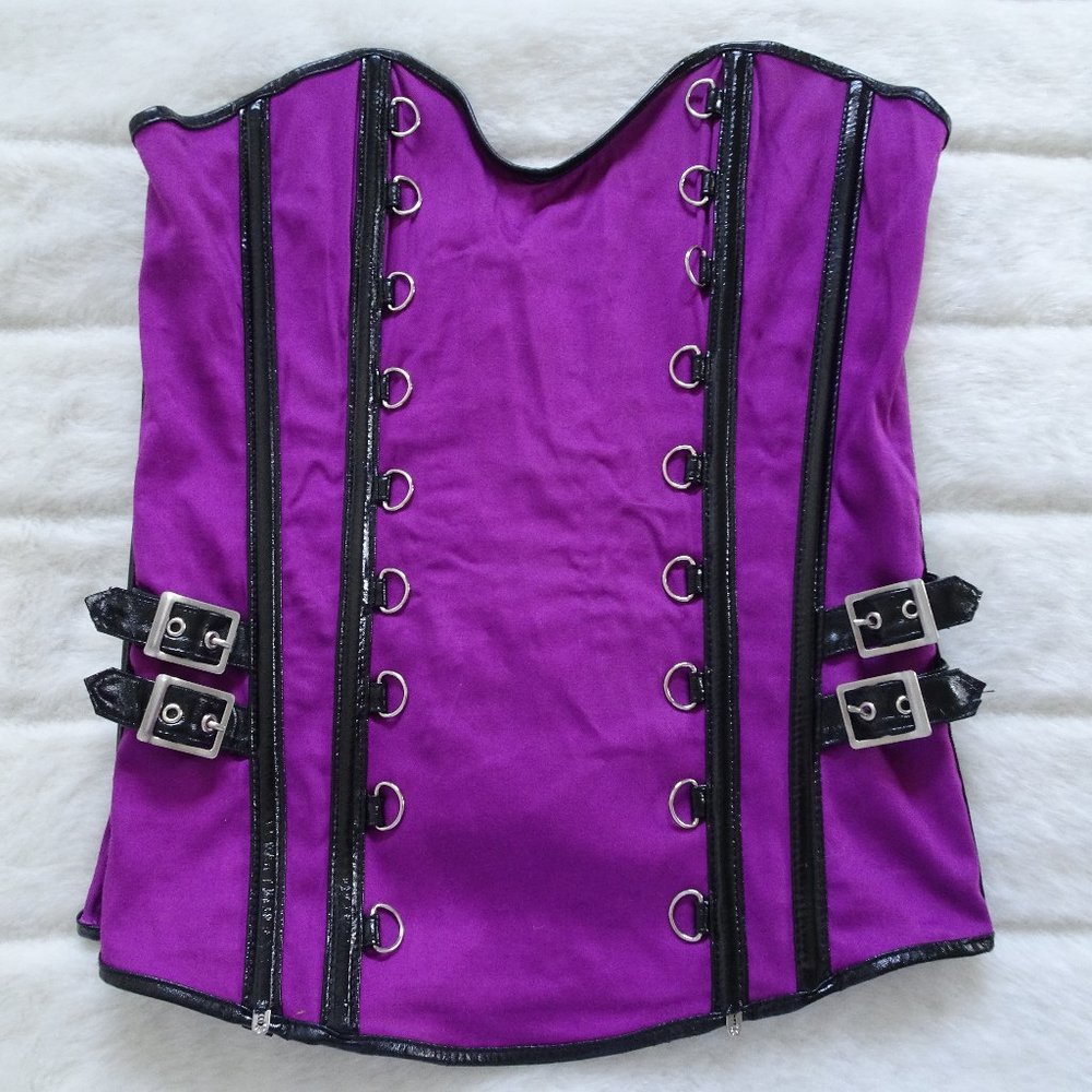 Fredrick's of Hollywood Corset Purple Large